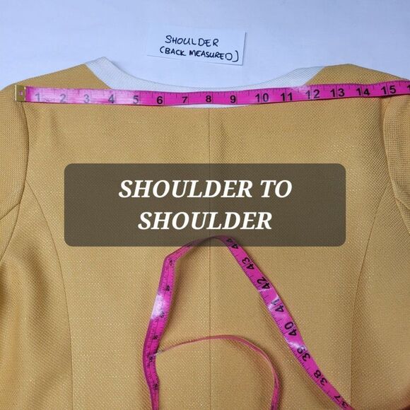 Yellow Short Jacket Blazer - Picture 6 of 9